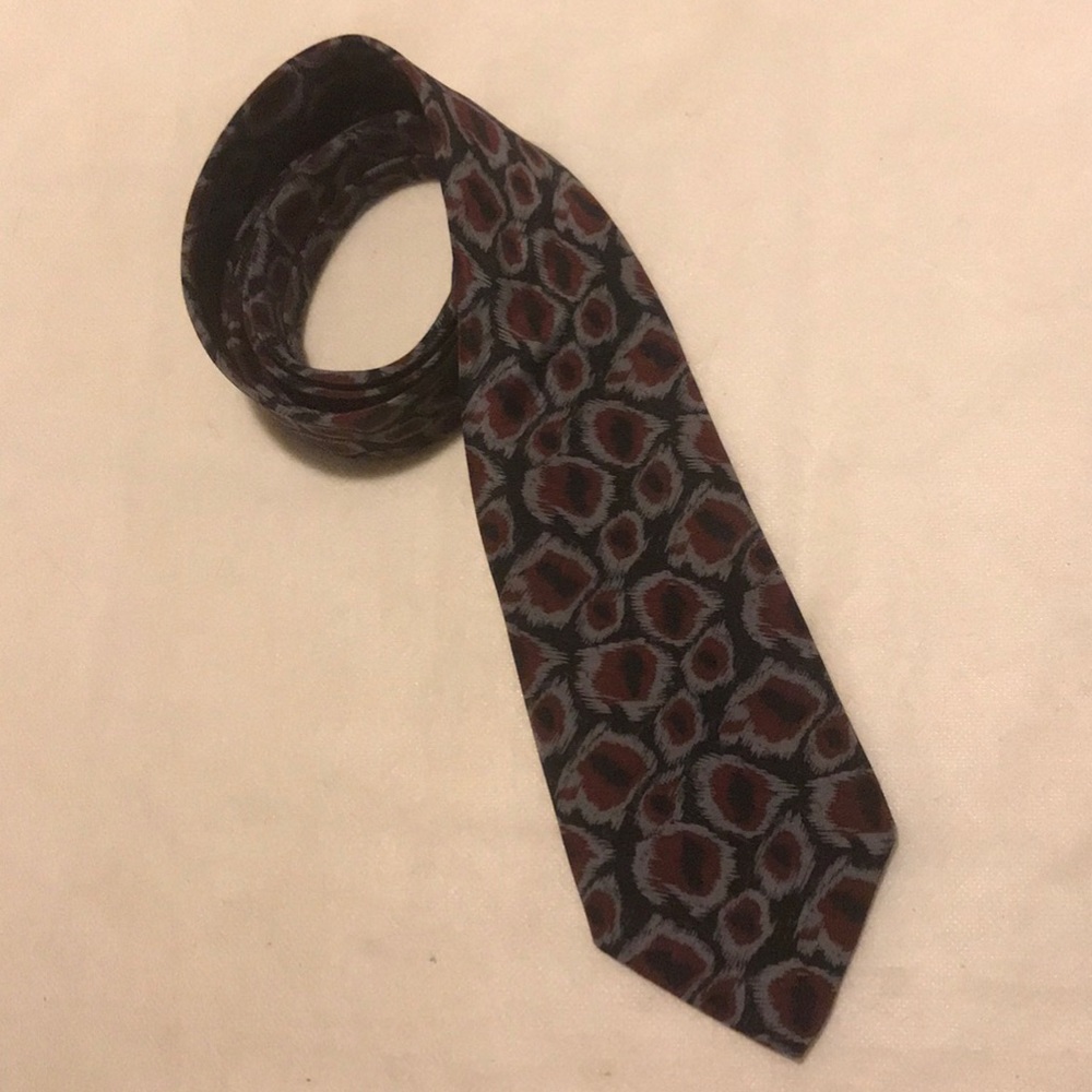 Men’s Vintage Hand-made Italian Silk Necktie Tie